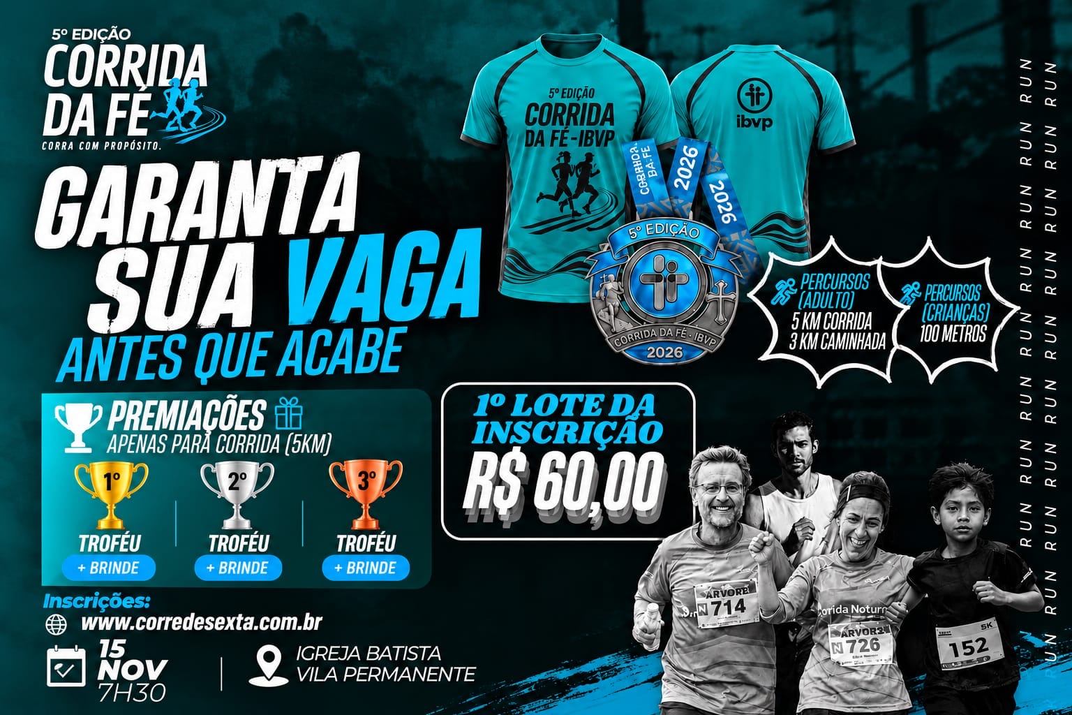 CORRIDA DA FÉ / 5ª EDIÇÃO
